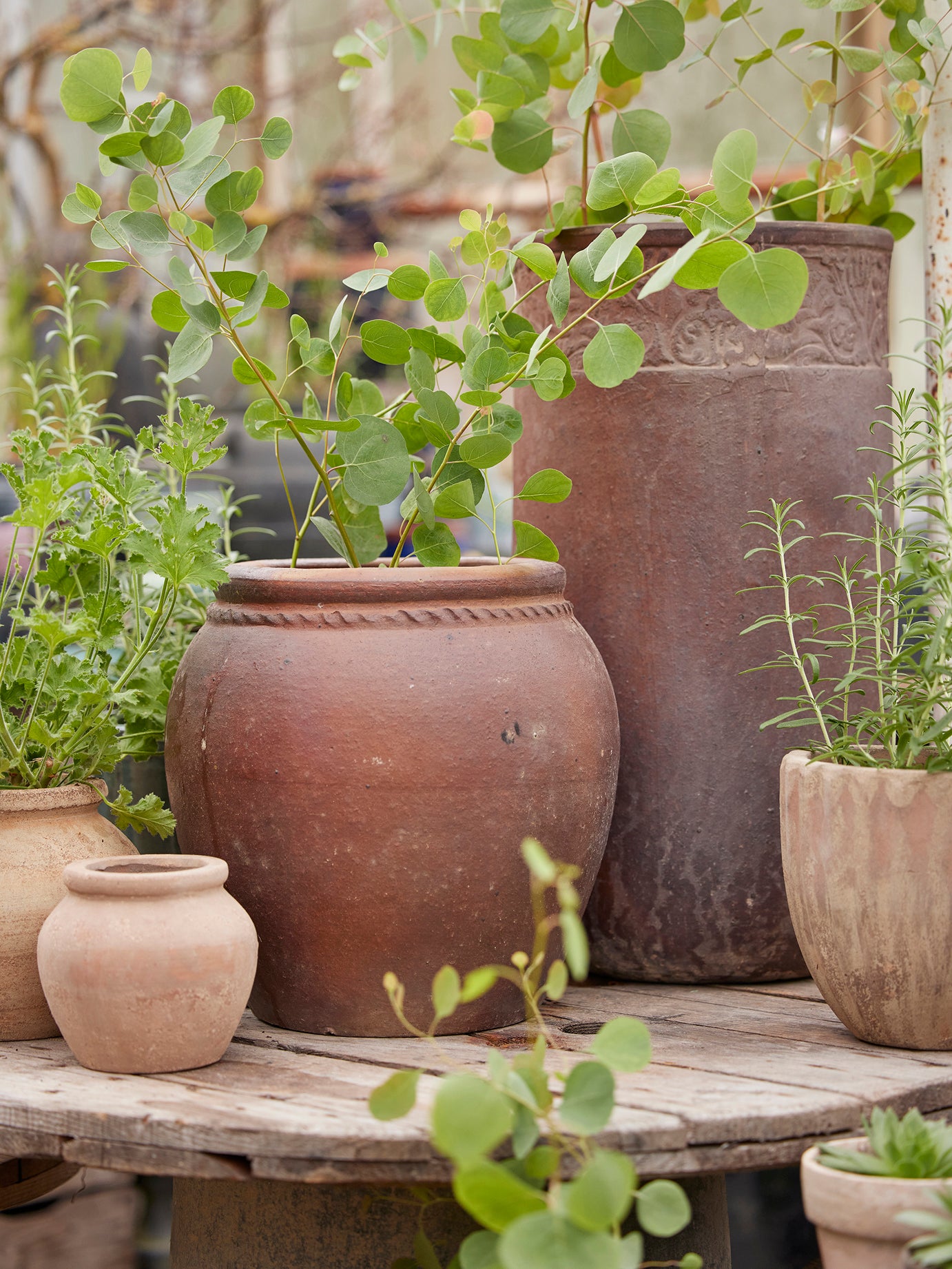 THORA - IRON STONE - ø 34X35 CM