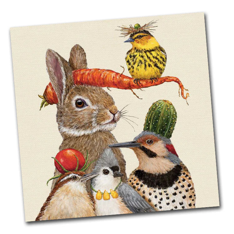 Servíettur 20 stk. 33x33 cm. Harvest party.