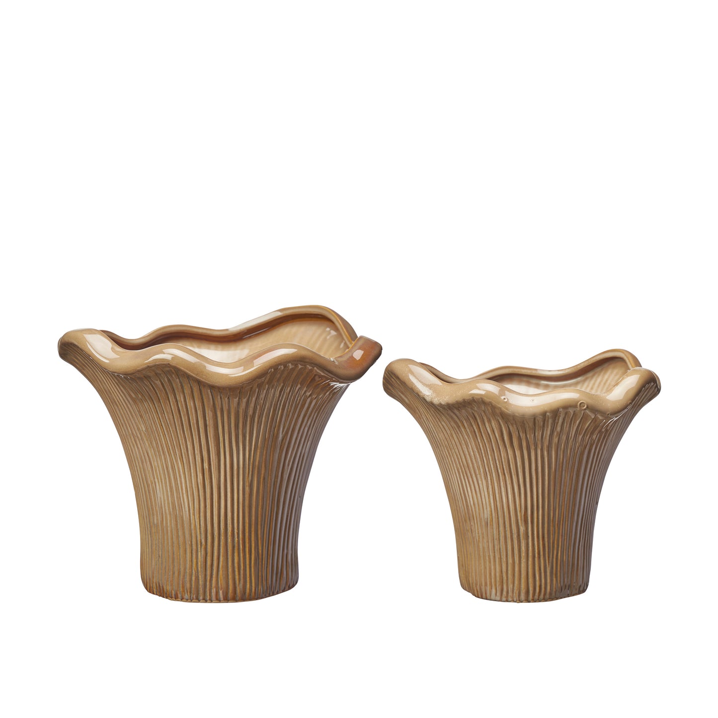 Mushroom pot - Brown