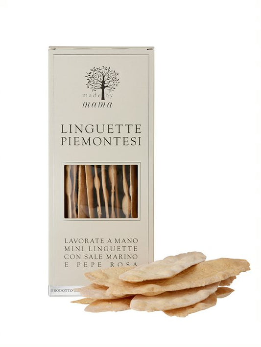 Made by mama linguette - salt og rósapipar. 120 gr.