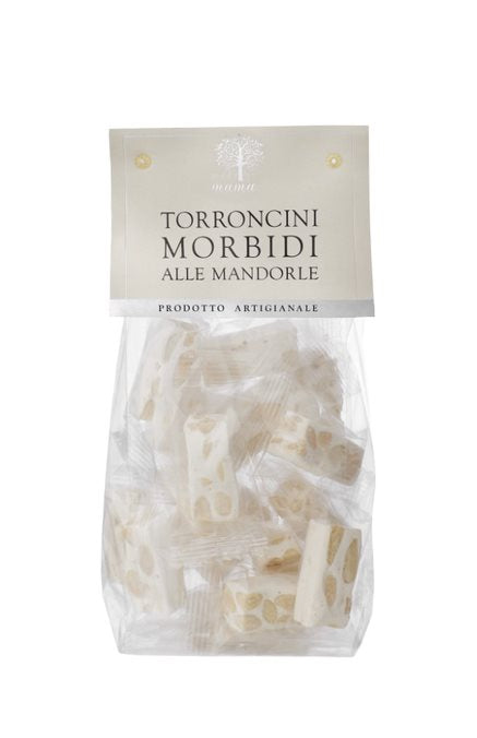 Torroncini - Hvítt núgat 125 gr.